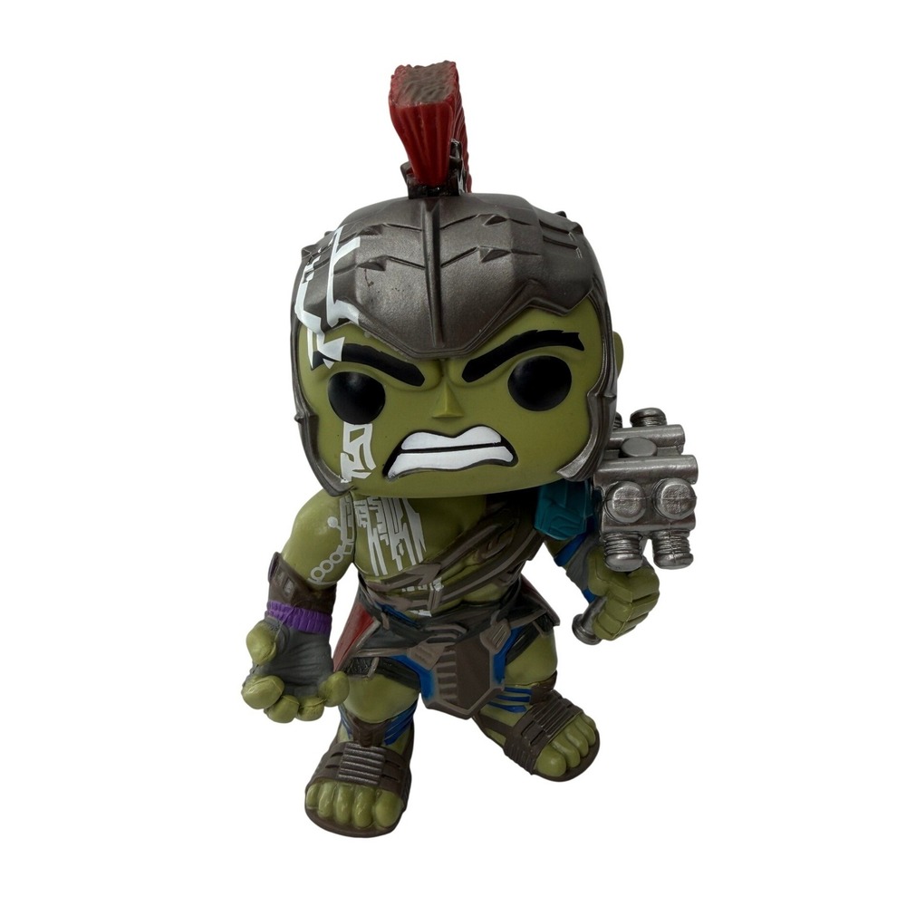 Funko Pop Marvel Thor Ragnarok Hulk Gladiator #241 Vinyl Figure Green 5" Used